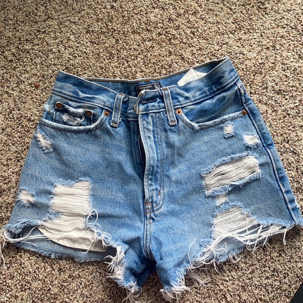 high waisted shorts